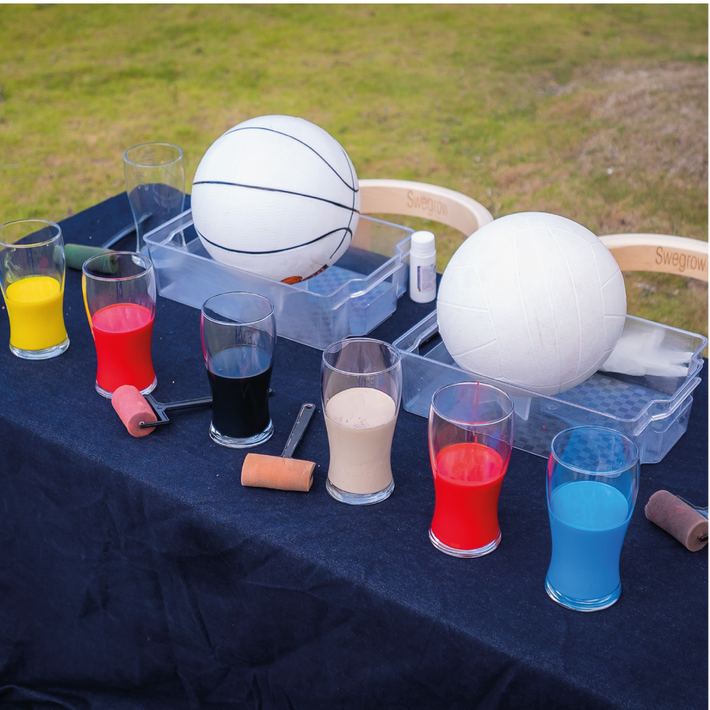 Balón drip painting party